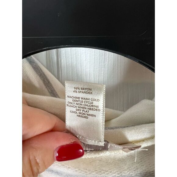 Loft Outlet Striped Womens Tunic Size M - Picture 2 of 4